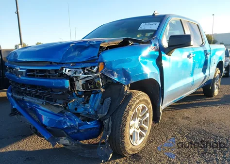 2022 Chevrolet Silverado 1500 4Wd Short Bed Rst from USA, damaged, VIN 3GCUDEED3NG653164